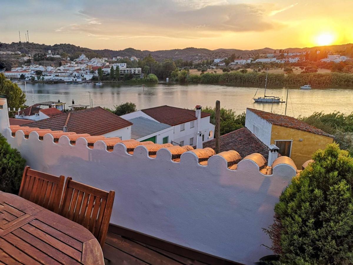 Casa rural La Rabá Terraza con increíbles vistas Sanlúcar de Guadiana Exterior foto